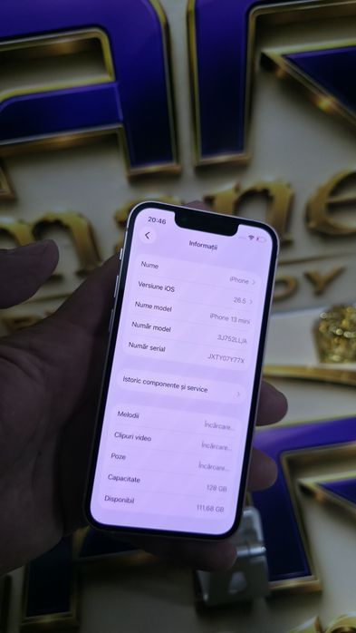 iPhone 13 Mini 128GB Baterie Originală:79%.Preṭ fix!