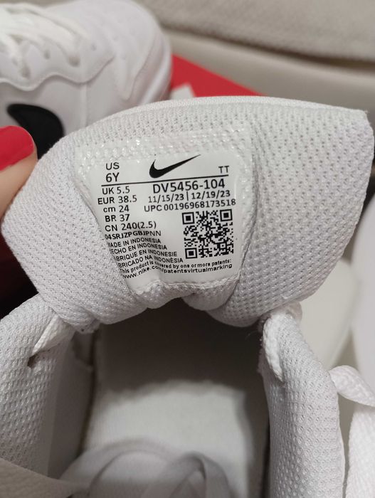 Спортни обувки кецове Nike, за момче 38,5 номер