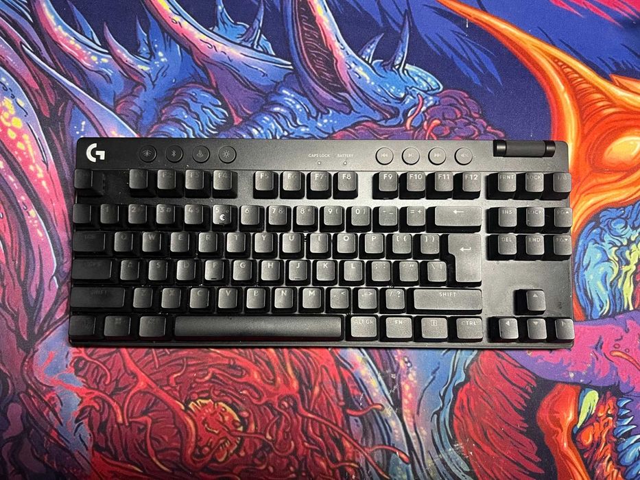 Tastatura Logitech G PRO X TKL Lightspeed switch-uri Brown