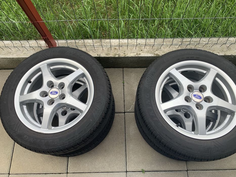 Vand Jante de Aluminiu /Ford Originale + Caucucuri Viking(de la Continental )