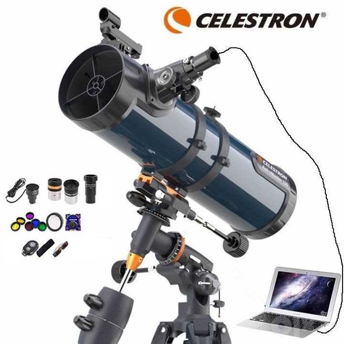 Телескоп Celestron AstroMaster 130 EQ Pro. Оригинал Teleskop Telescope