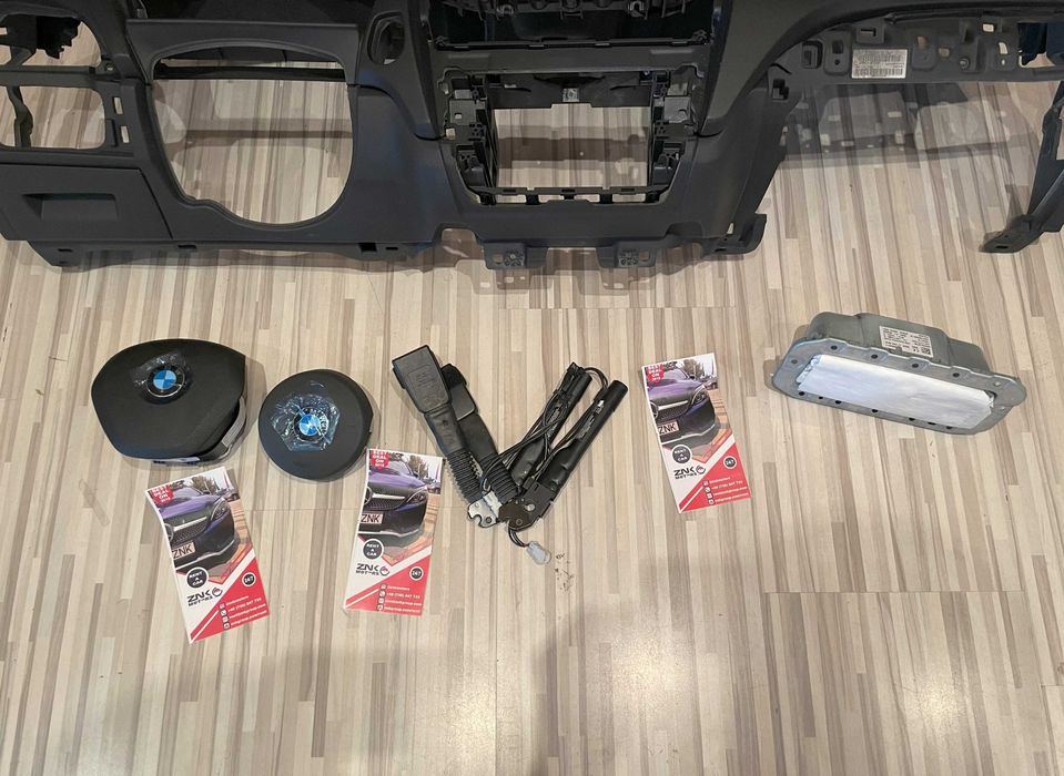 BMW F20 F21 F22 seria 1 / 2 kit airbag volan pasager plansa de bord