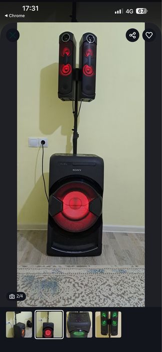 Продаю колонку Sony MHC-GT4d