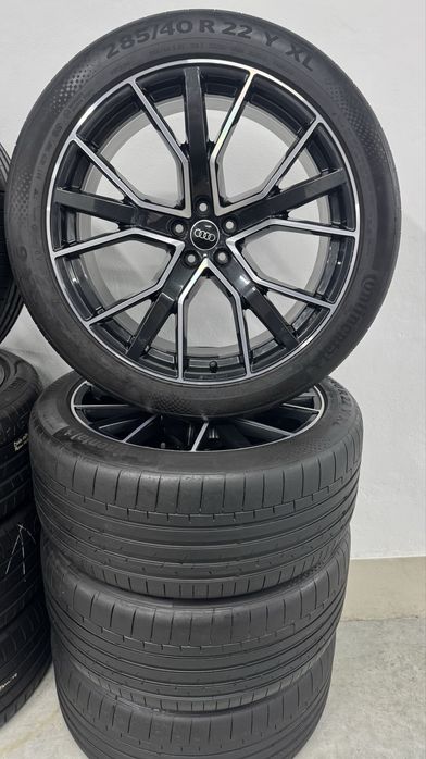 Jante Audi Q8 SQ8 R22 Originale Audi Sport Continental de vara