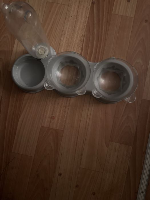 Тройная миска с авт . поилкой