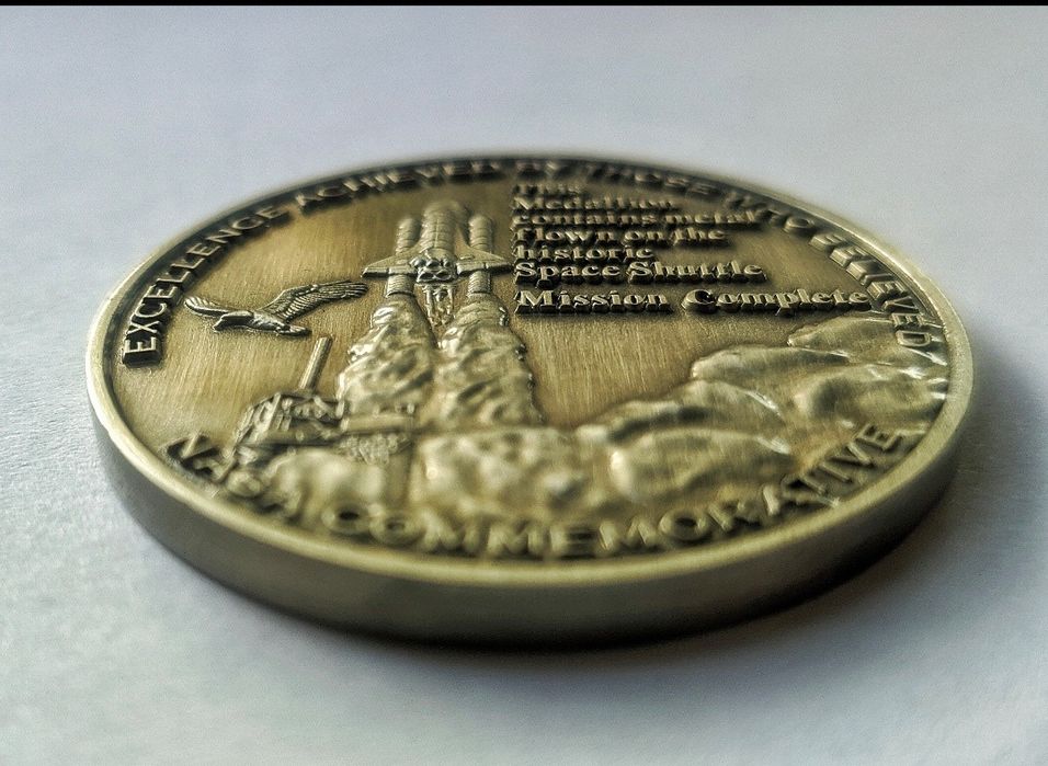 Space shuttle program медальон NASA