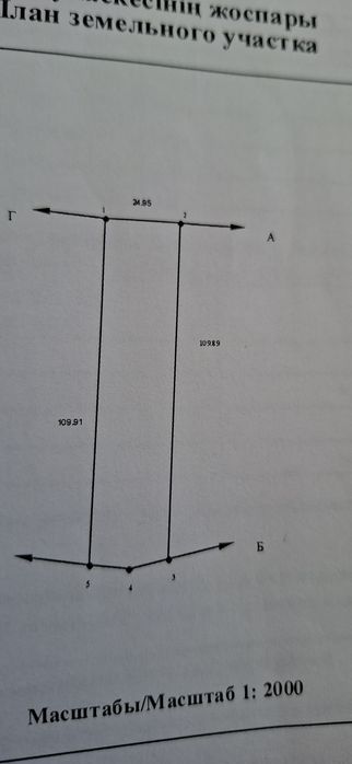 Тассайда жер сатылады