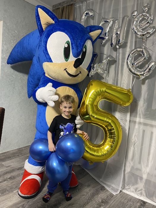 Аниматор Соник!Экспресс поздравление!