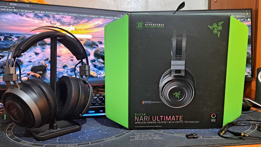 Геймърски слушалки Razer Nari Ultimate