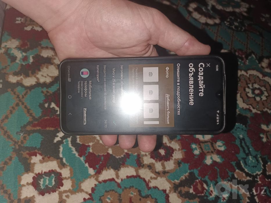 Vivo v 25 e xolati yangi