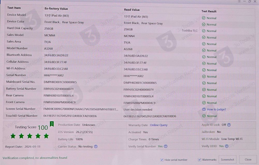 iPad Air 13 ( 2025 ), M3, 256GB, Wi-Fi, Space Grey