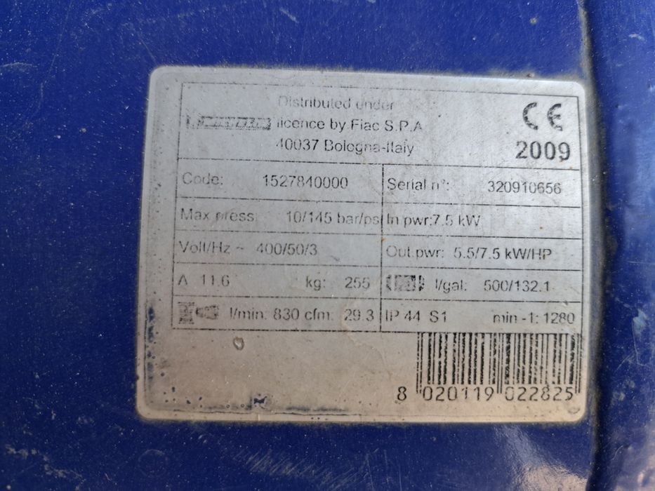 Compresor de aer Michelin pentru service roti - 500 litri