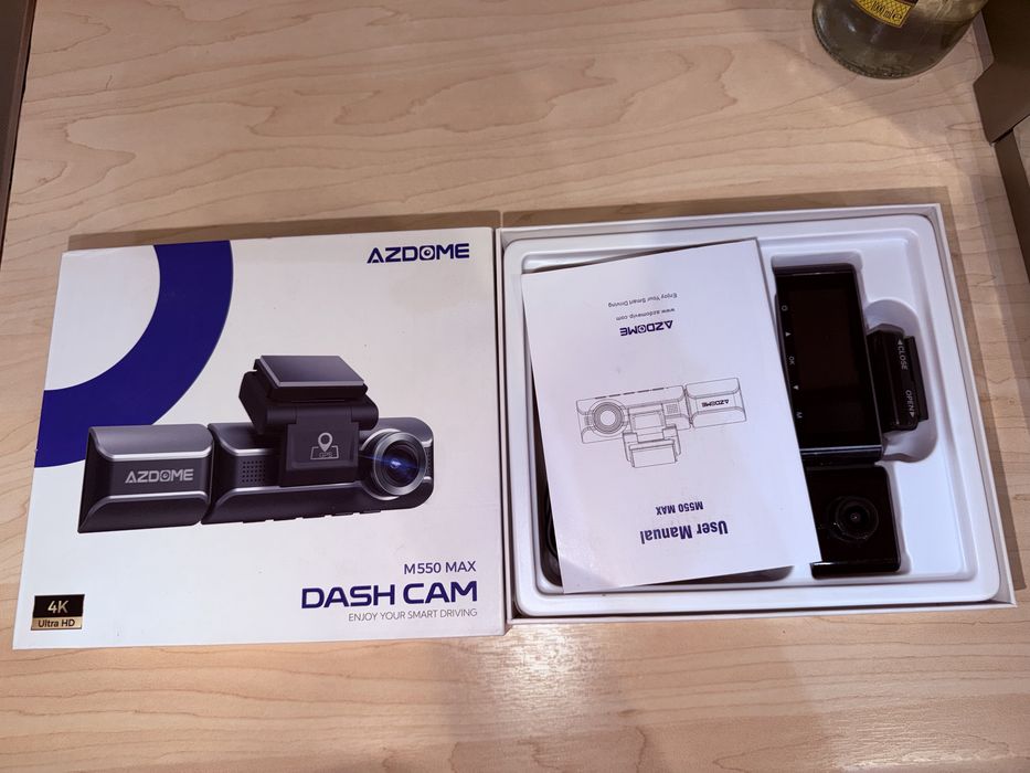 AZDOME M550 MAX 4K – Cameră auto Dash Cam