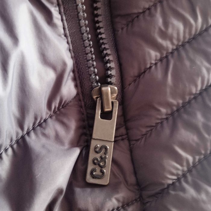 КАТО НОВО L/XL COTTON&SILK преходно яке пролет-есен бомбър puffer