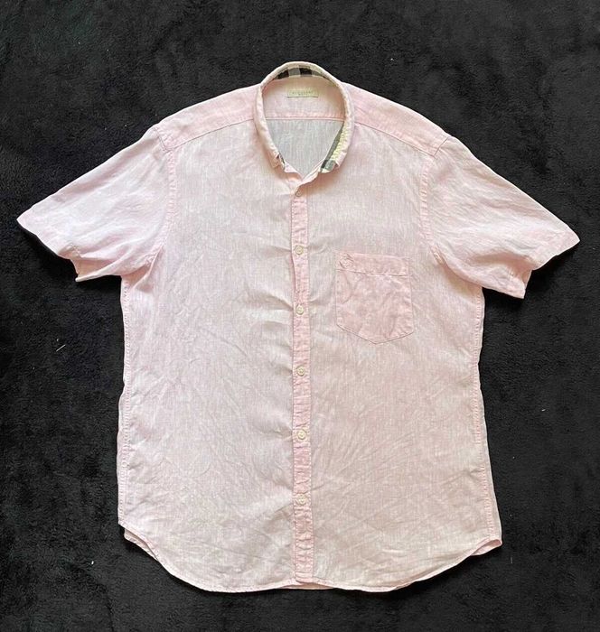 BURBERRY camasa din in, marime M
