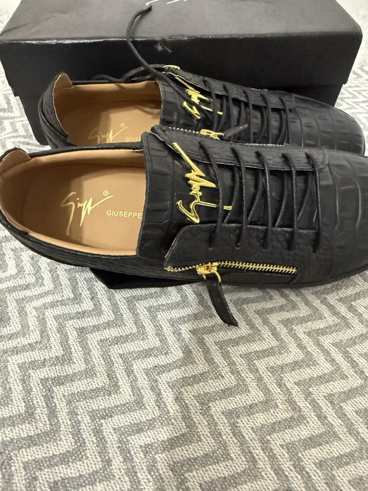 Giuseppe Zanotti  крокодилска кожа 43 номер