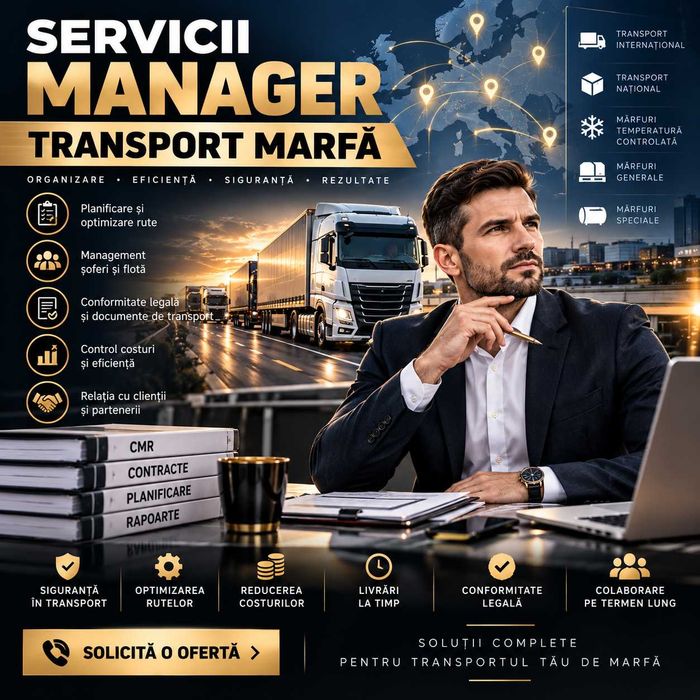 Manager Transport Marfa – Atestat ARR