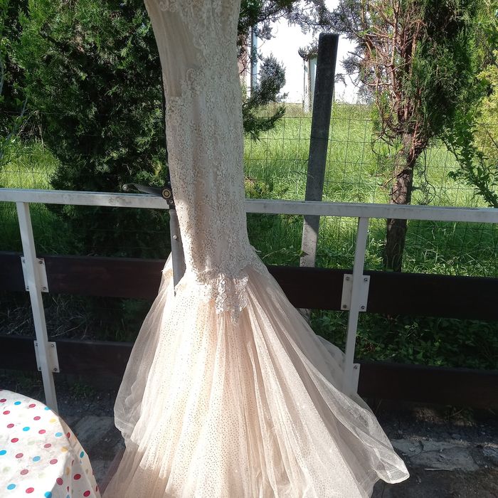 Сватбена/булчинска/бална рокля M-L р-р