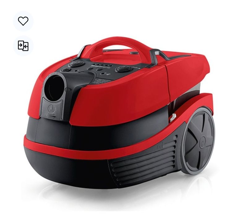 Aspirator cu spalare BOSCH AquaWash&Clean BWD421PET, 5l, 2100W, rosu