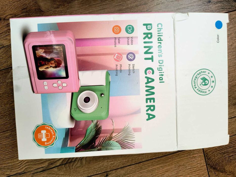Детски фотоапарат с принтер за моментален печат(принтер)