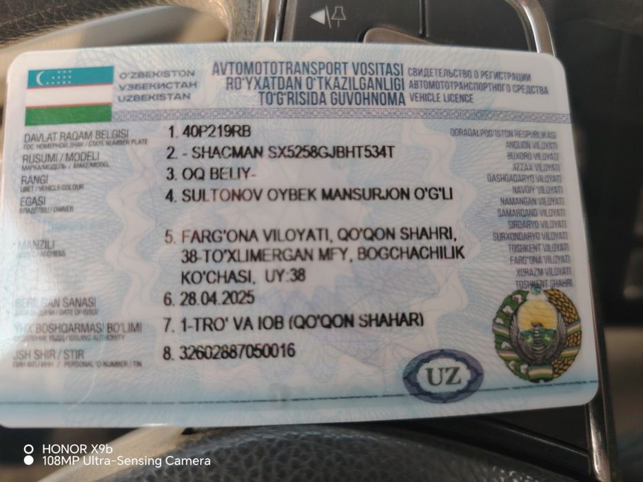 Shacman H3000S sotiladi