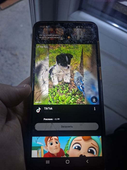 Samsung a12 32gb, разбит экран