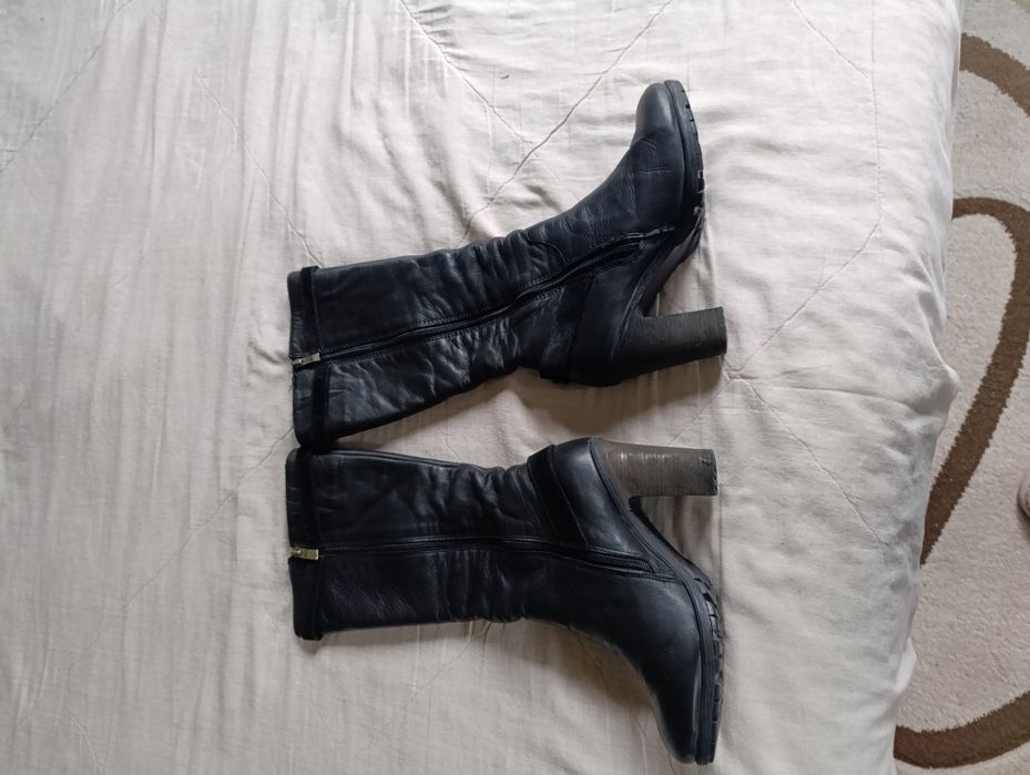 Дамски ботуши естествена кожа