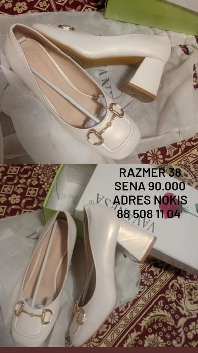 Ayaq kiyimler satiladi