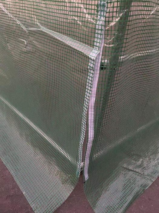 Solar gradina cu schelet metalic 6 x 3 m cu ferestre de aerisire