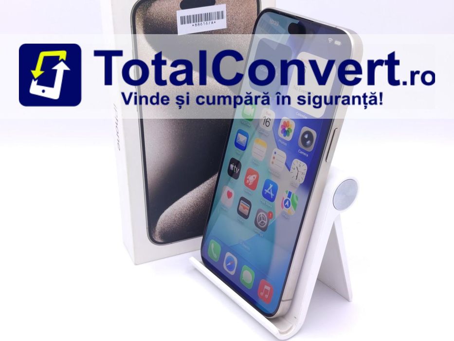 Apple iPhone 15 Pro Max 1TB Natural, Garantie 24 luni | #D88616