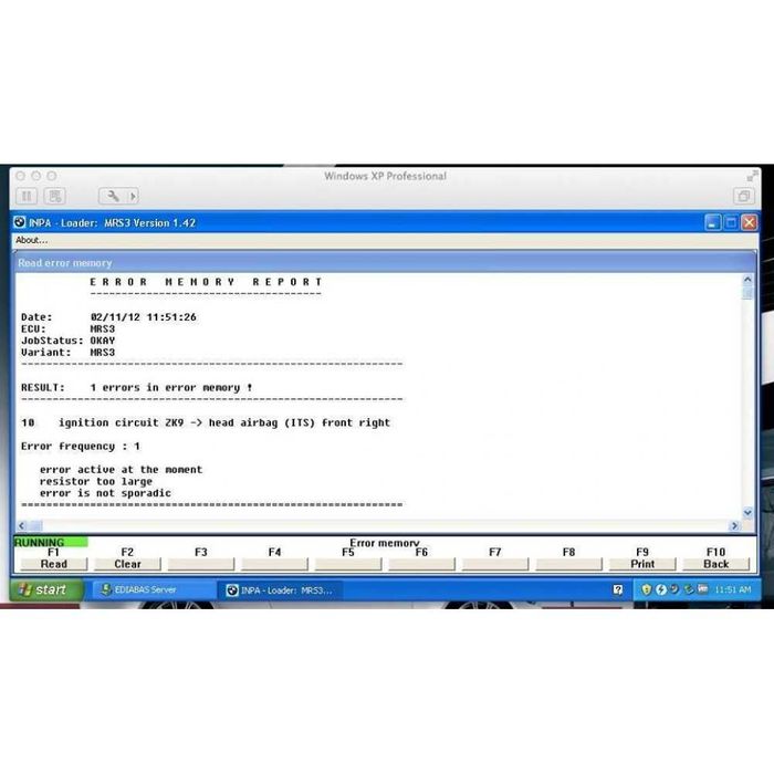 Кабел за диагностика за БМВ - INPA K+ DCAN - FT232RL CHIP