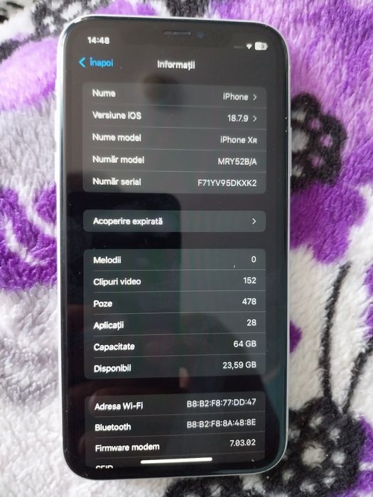 Telefon iPhone xr