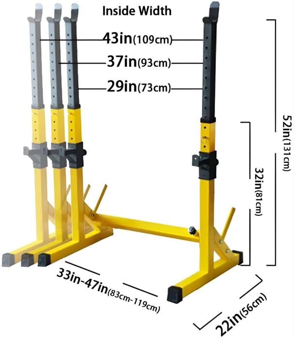 Стойка для штанги регулируемый Fitness Gear