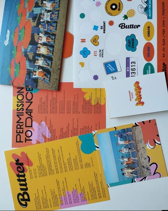 kpop BTS butter peach ver.