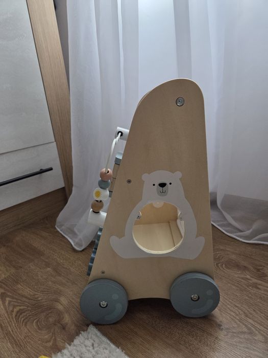 Дървена играчка за прохождане Moni