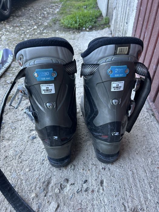 Ски 160см и обувки Rossignol 280