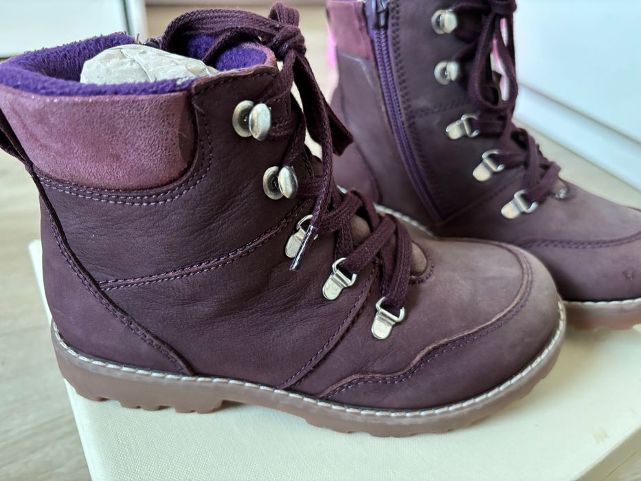 Кожени боти за момиче