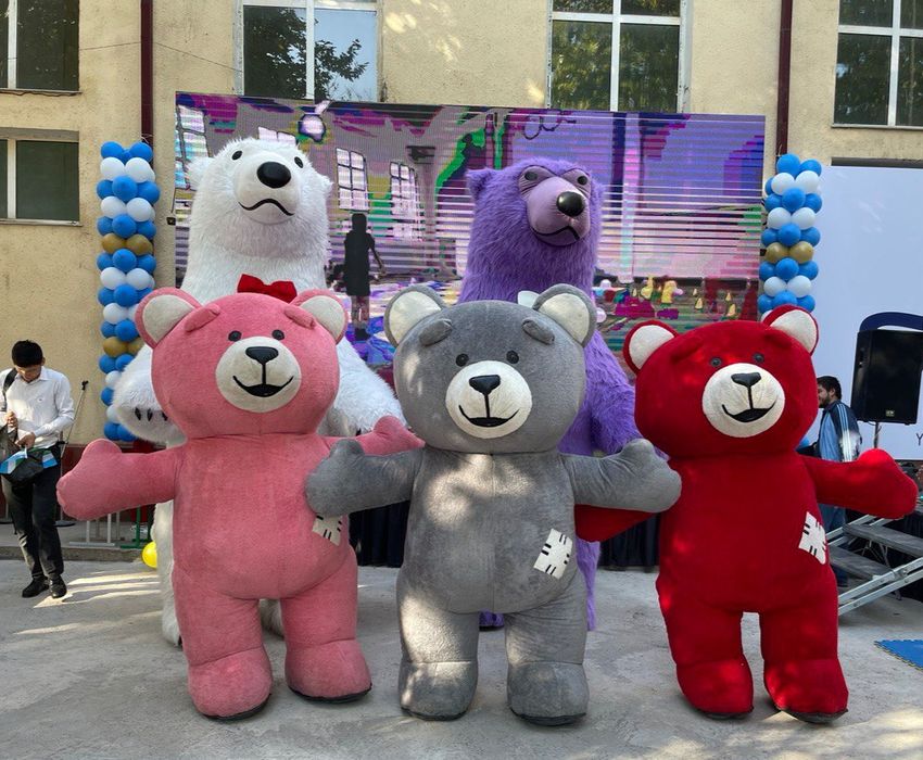 Ayiqlar xizmati Тедди и мишки шар оформления Ayiqlar multfilim qaxramo