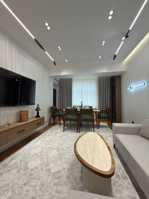 Просторная 4-к 100м², дизайнерский ремонт, Махтумкули