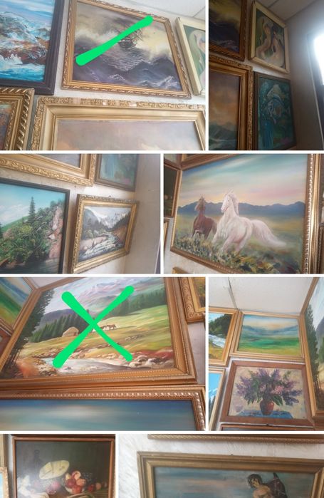 Картины продам,  х. м.