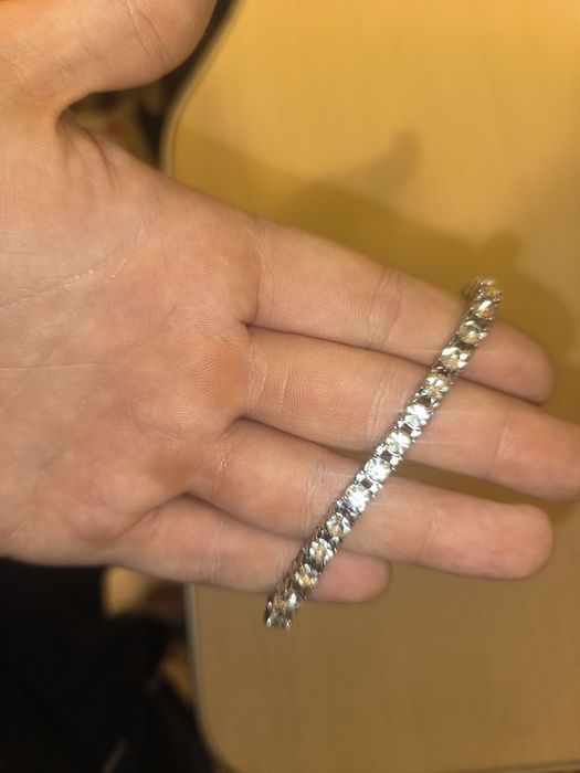 Lant Tennis Argint 925