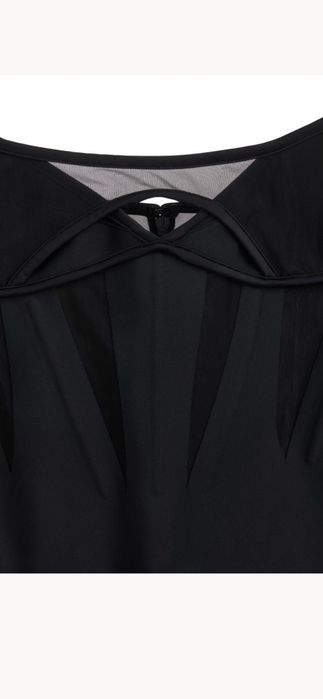 Mugler X Adidas rochie mini