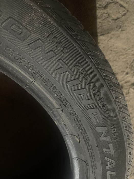 continetal 255/45/20 255/50/20 m/s