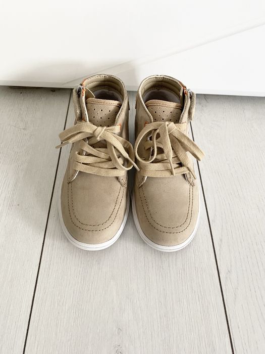 Детски обувки от естествена кожа Timberland