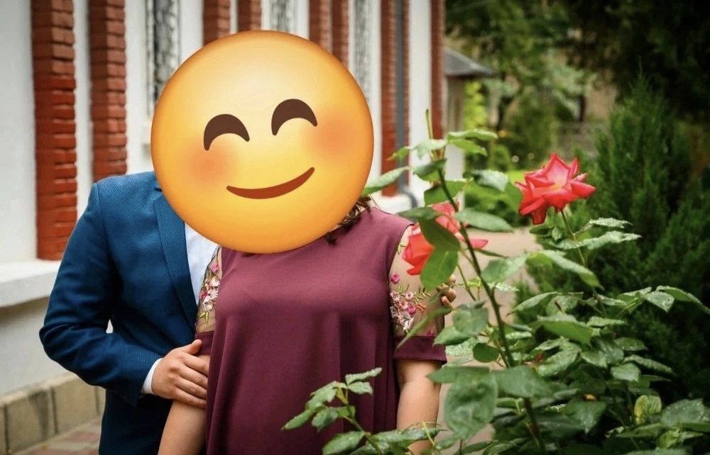 Set rochii elegante mamă gravidă (masura 44) și fiică (1-2 ani), bordo, pentru nuntă / eveniment