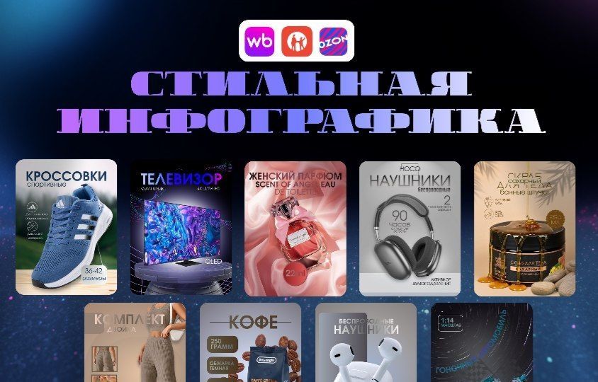 Инфографика для маркетплейсов