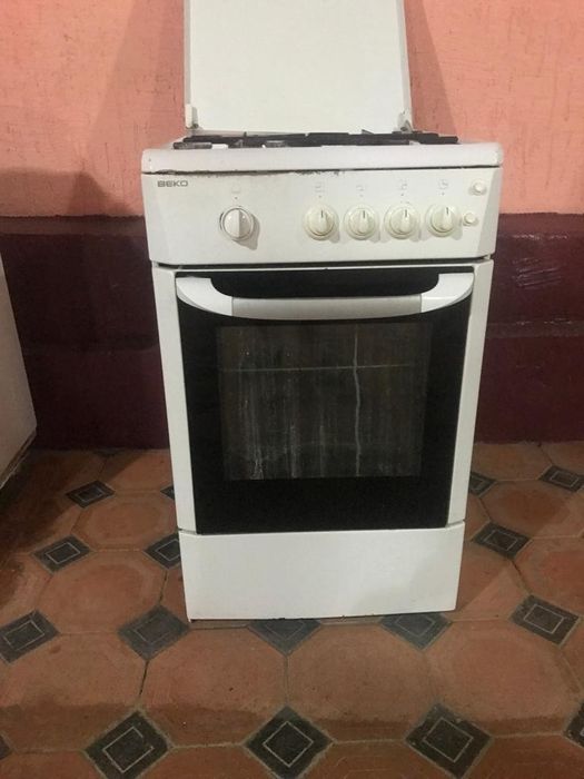 Газовая плита нормальном состоянии