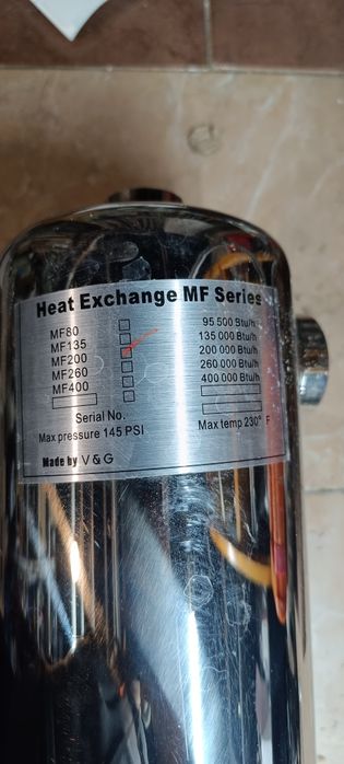 Теплообменник для бассейна