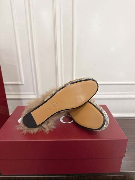 Mocasini Gucci cu pietre