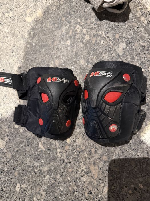 Детские ролики белые/черные